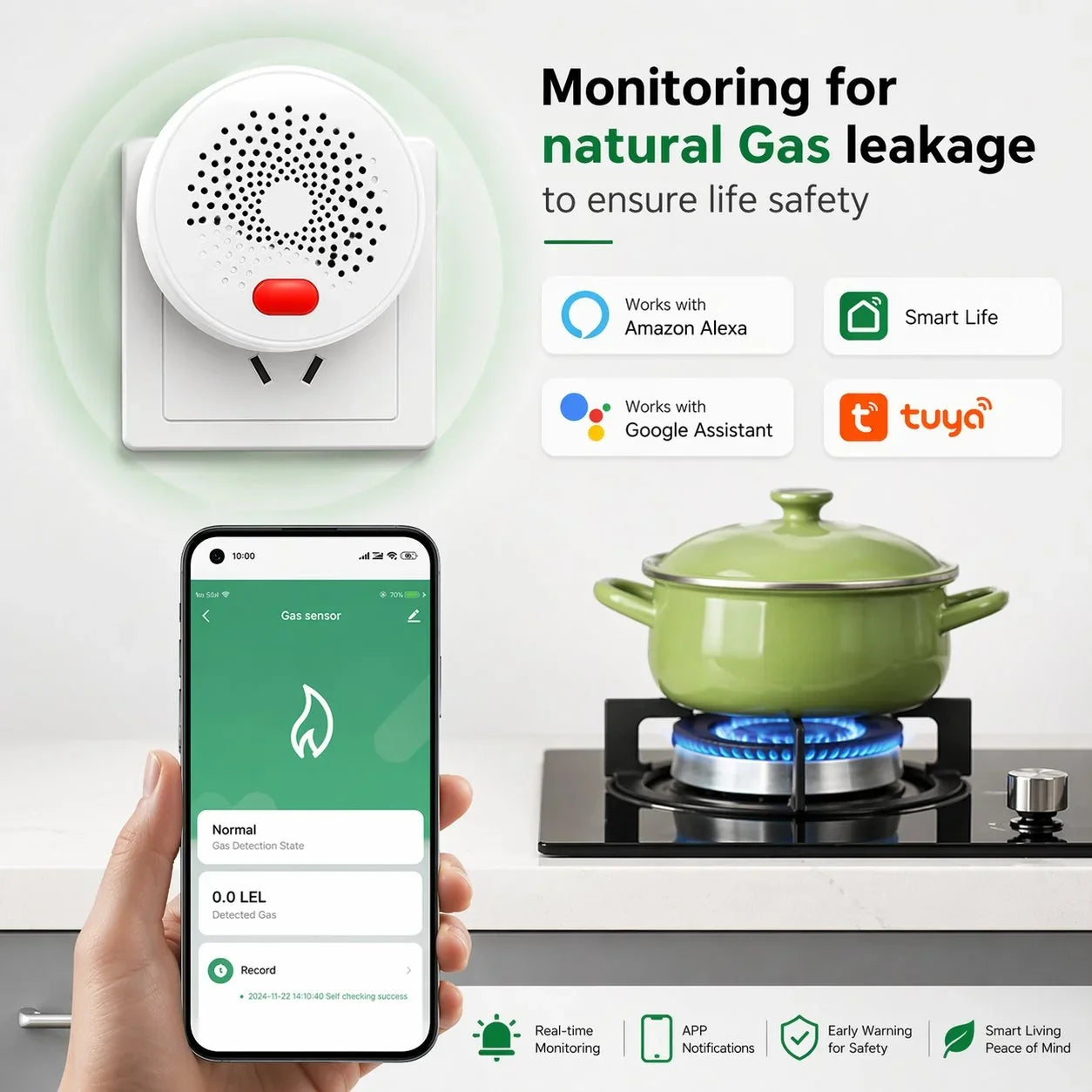 HomeShield — Detector inteligente de gas