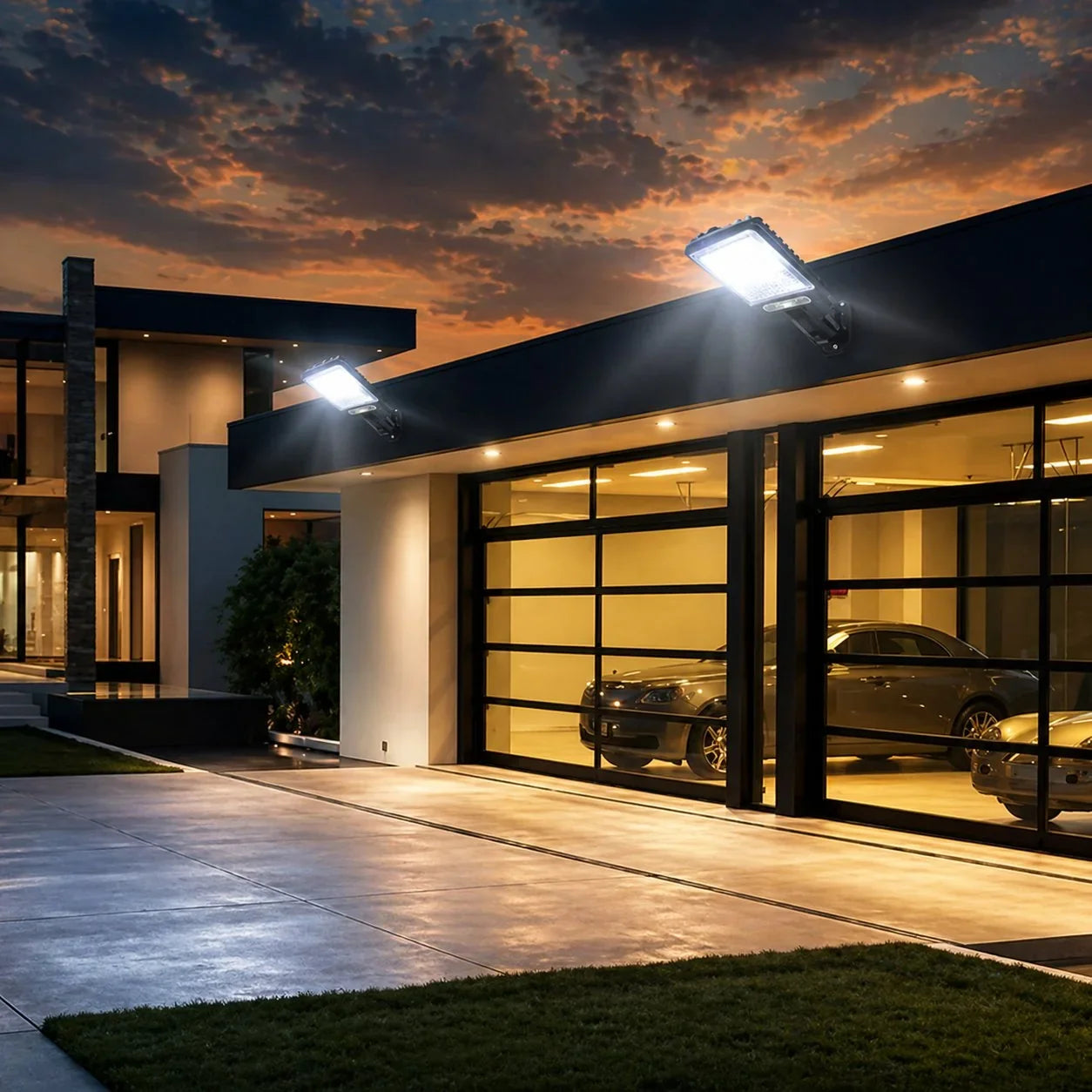 SolarGuard — Luz solar de jardín